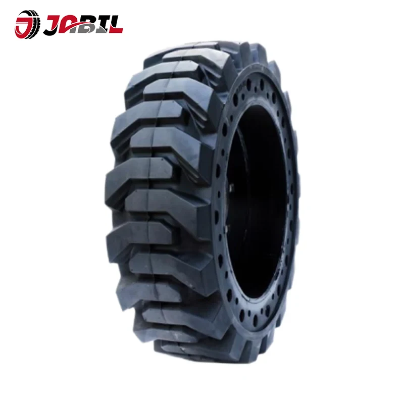 Веб -тип Skid Steer Solid Tyres